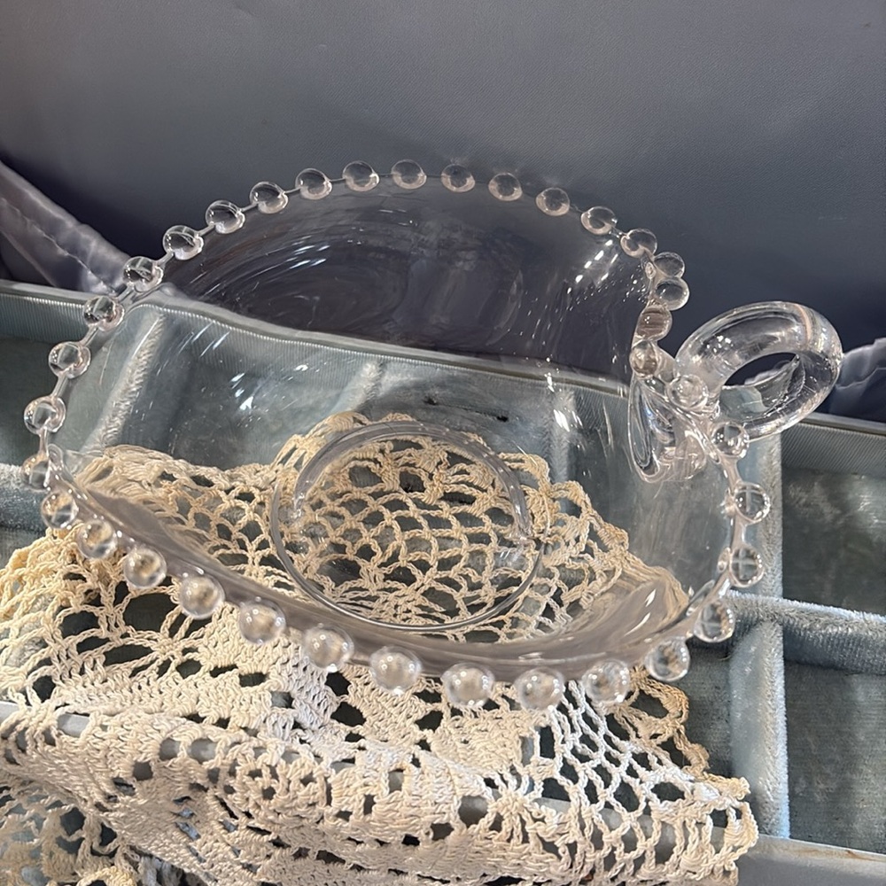 Imperial Glass Candlewick Heart Shaped Bowl
10 - Picture 2 of 3